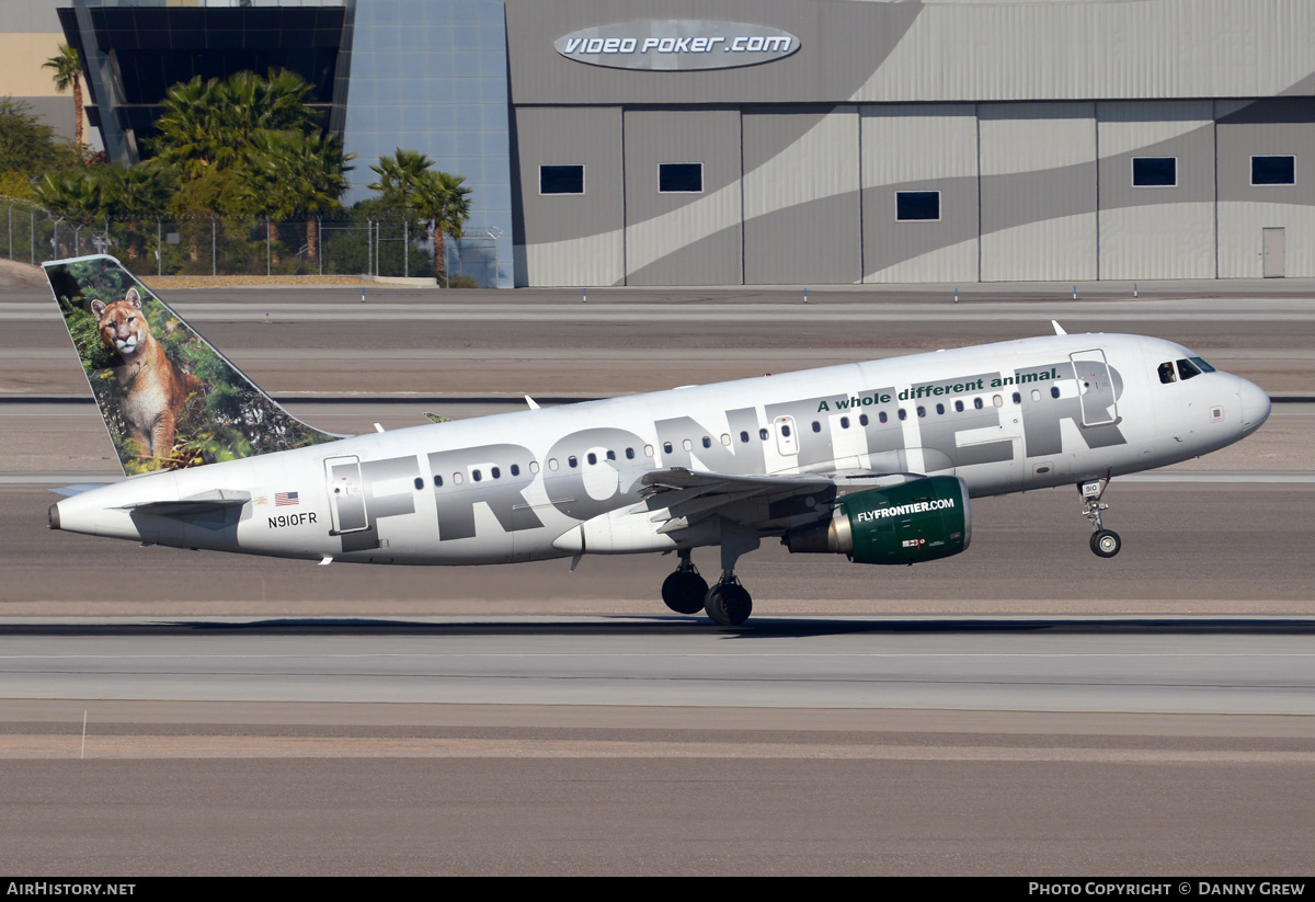 Aircraft Photo of N910FR | Airbus A319-112 | Frontier Airlines | AirHistory.net #201665