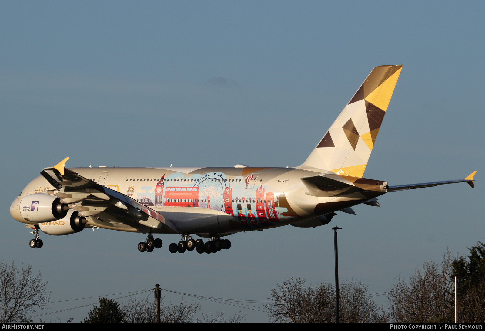 Aircraft Photo of A6-APC | Airbus A380-861 | Etihad Airways | AirHistory.net #201698