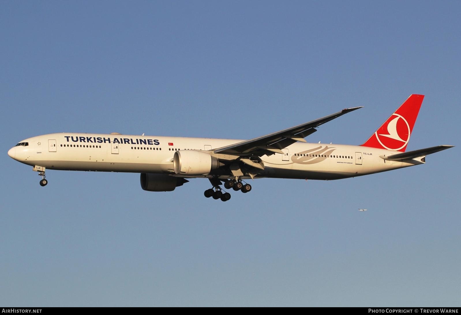 Aircraft Photo of TC-LJK | Boeing 777-300/ER | Turkish Airlines | AirHistory.net #201701
