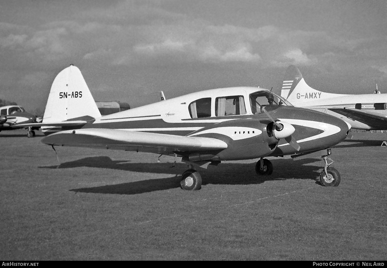 Aircraft Photo of 5N-ABS | Piper PA-23-160 Apache | AirHistory.net #201703