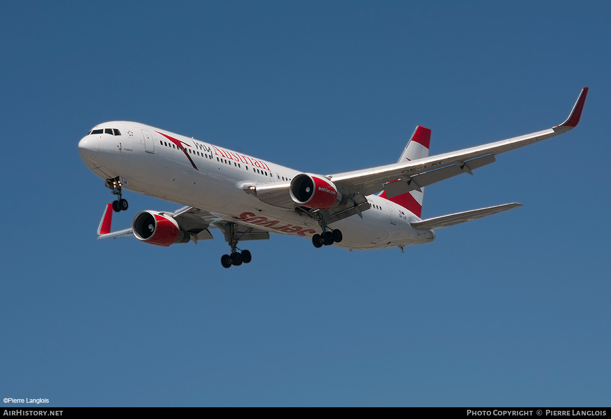 Aircraft Photo of OE-LAT | Boeing 767-31A/ER | MyAustrian | AirHistory.net #201709