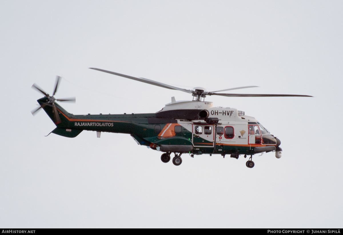 Aircraft Photo of OH-HVF | Aerospatiale AS-332L1 Super Puma | Rajavartiolaitos - Finnish Border Guard | AirHistory.net #201711