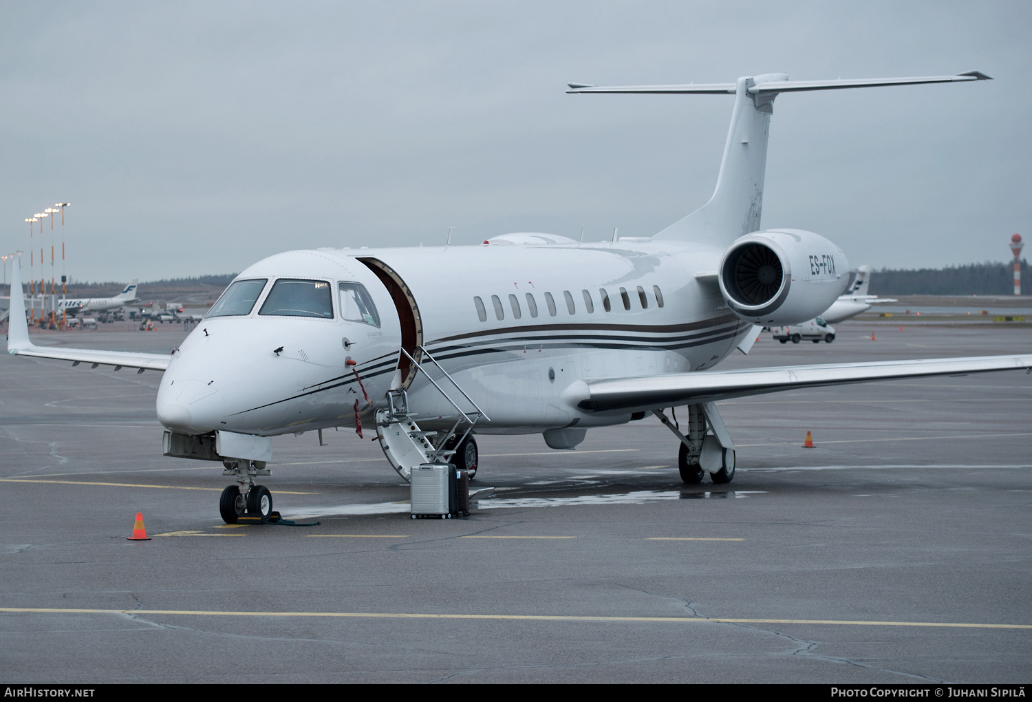 Aircraft Photo of ES-FOX | Embraer Legacy 650 (EMB-135BJ) | Panaviatic | AirHistory.net #201715