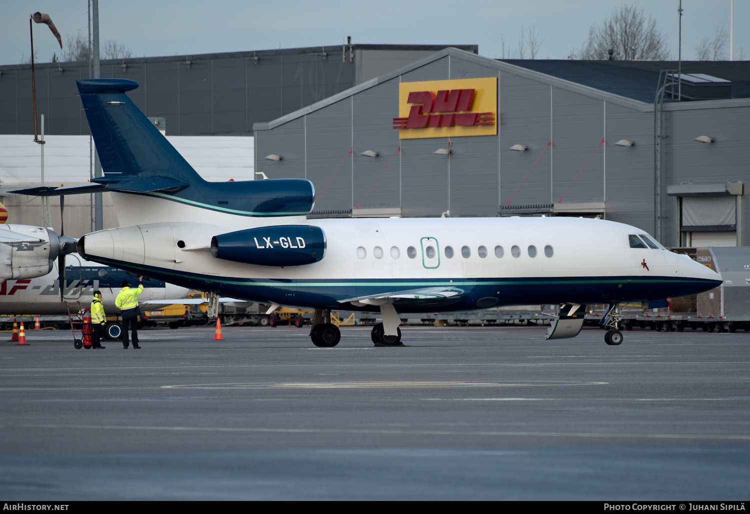 Aircraft Photo of LX-GLD | Dassault Falcon 900EX | AirHistory.net #201716