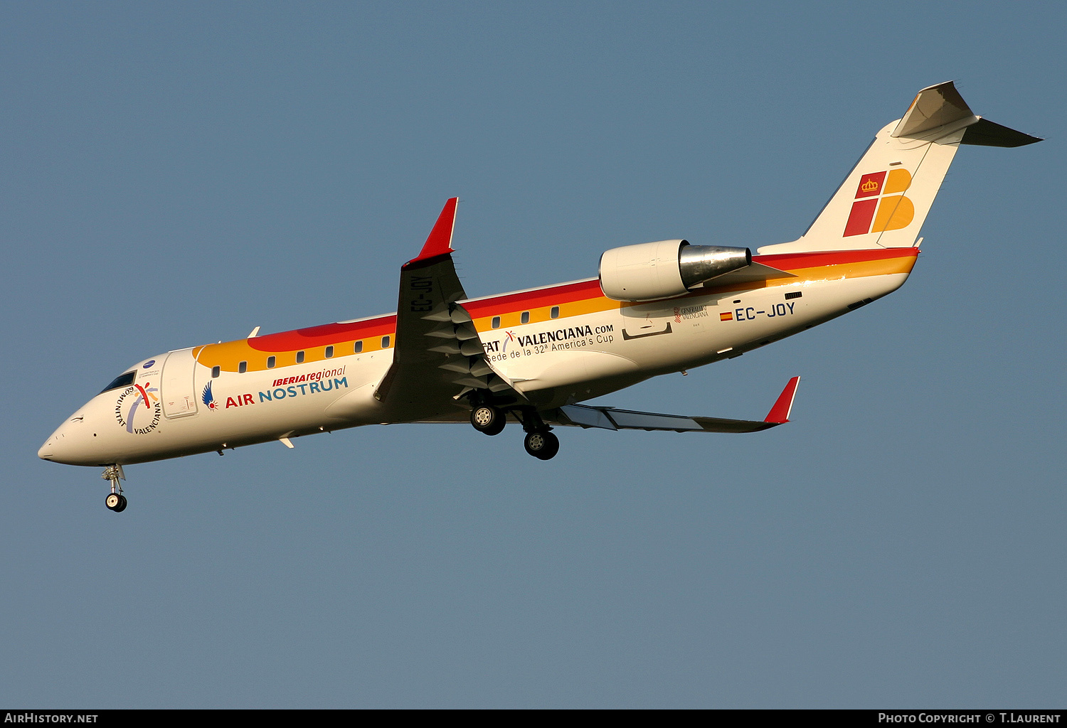 Aircraft Photo of EC-JOY | Bombardier CRJ-200LR (CL-600-2B19) | Iberia Regional | AirHistory.net #201717