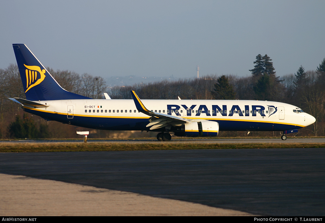 Aircraft Photo of EI-DCT | Boeing 737-8AS | Ryanair | AirHistory.net #201720