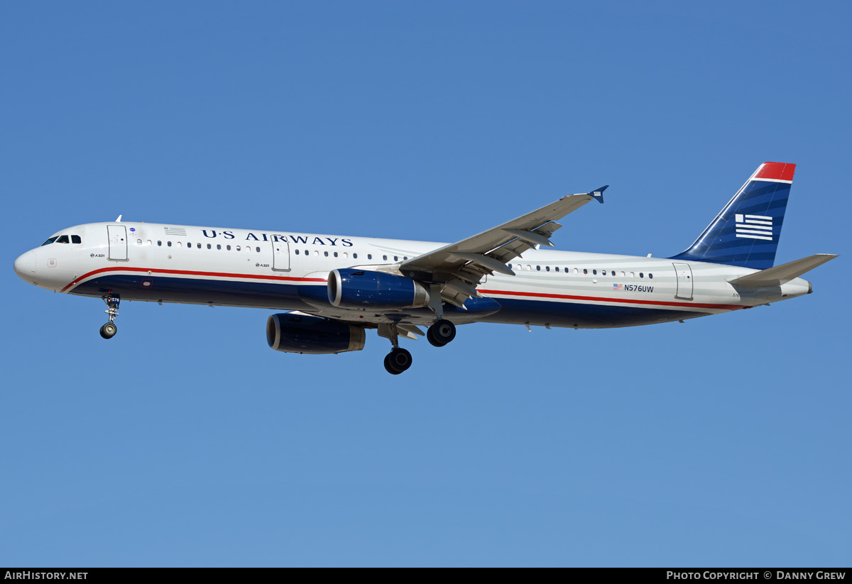 Aircraft Photo of N576UW | Airbus A320-231 | US Airways | AirHistory.net #201736