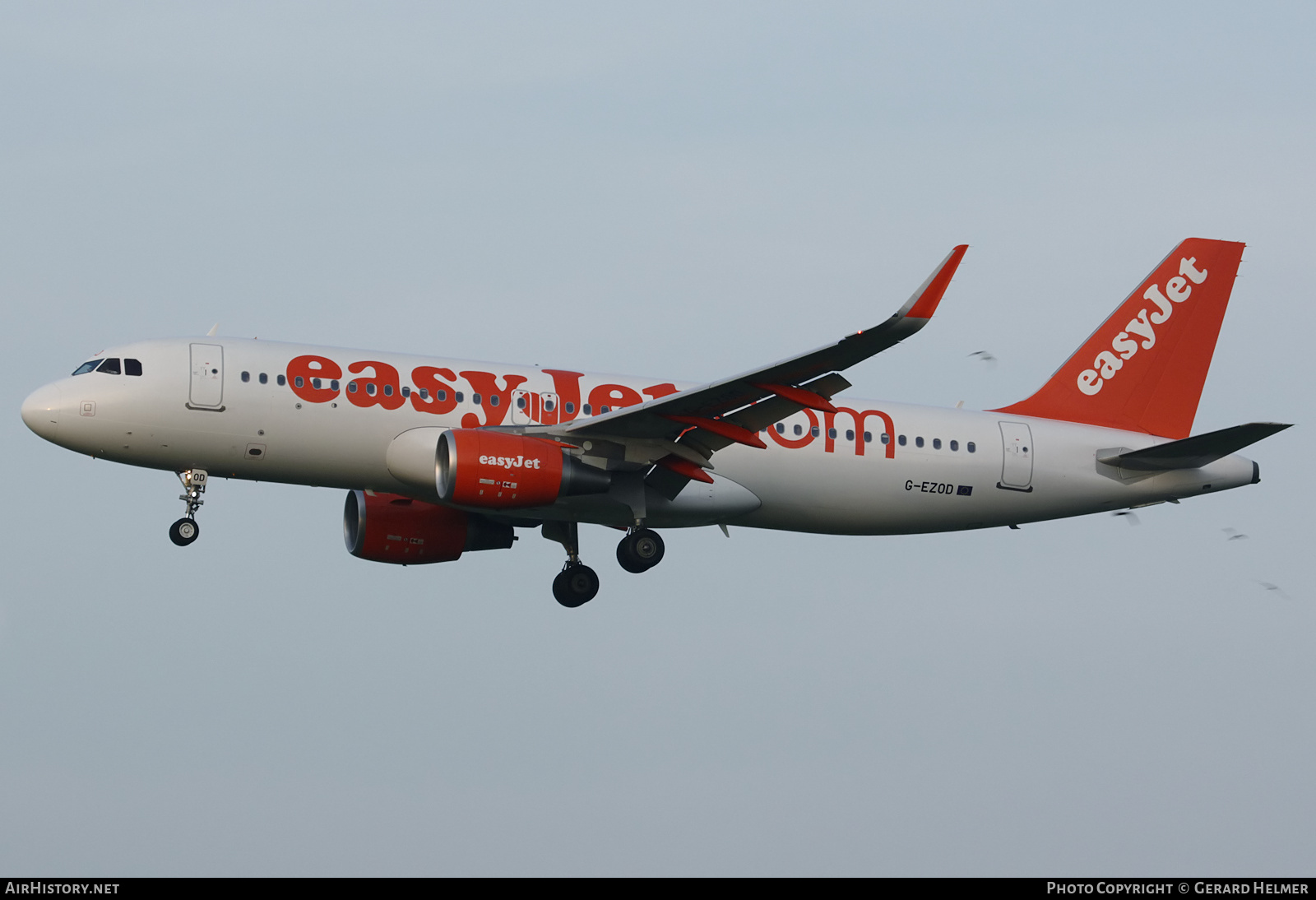 Aircraft Photo of G-EZOD | Airbus A320-214 | EasyJet | AirHistory.net #201738