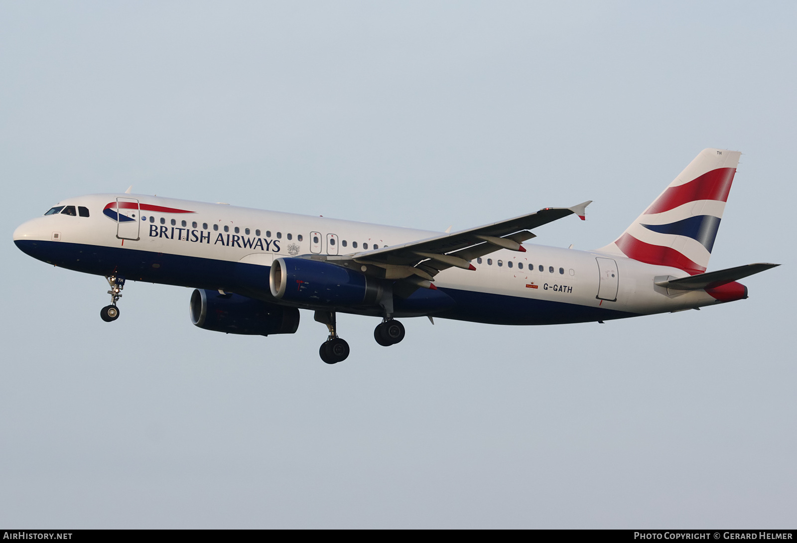 Aircraft Photo of G-GATH | Airbus A320-232 | British Airways | AirHistory.net #201743