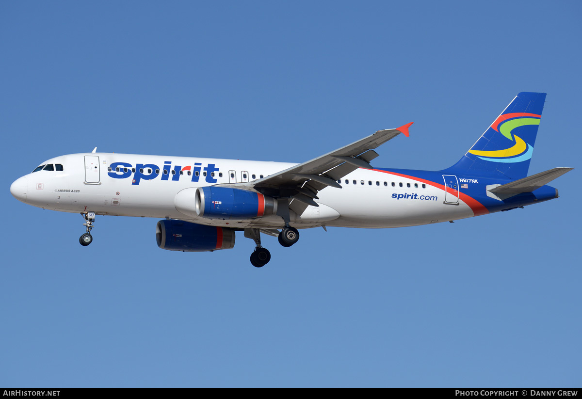 Aircraft Photo of N617NK | Airbus A320-232 | Spirit Airlines | AirHistory.net #201744