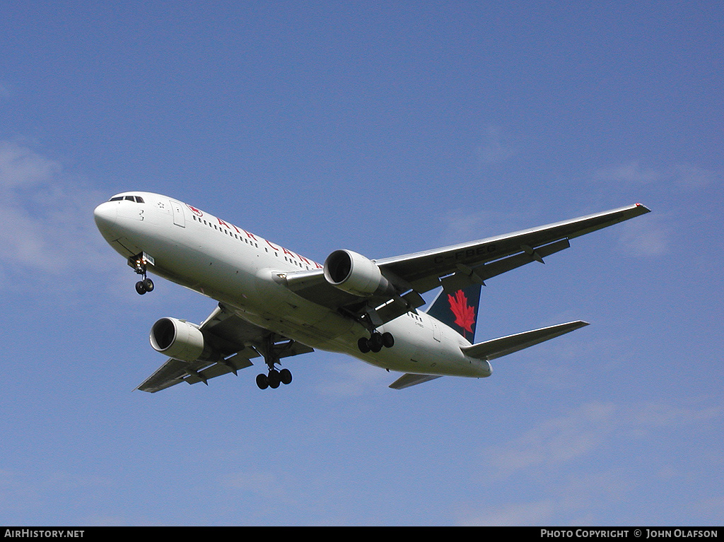 Aircraft Photo of C-FBEG | Boeing 767-233/ER | Air Canada | AirHistory.net #201749