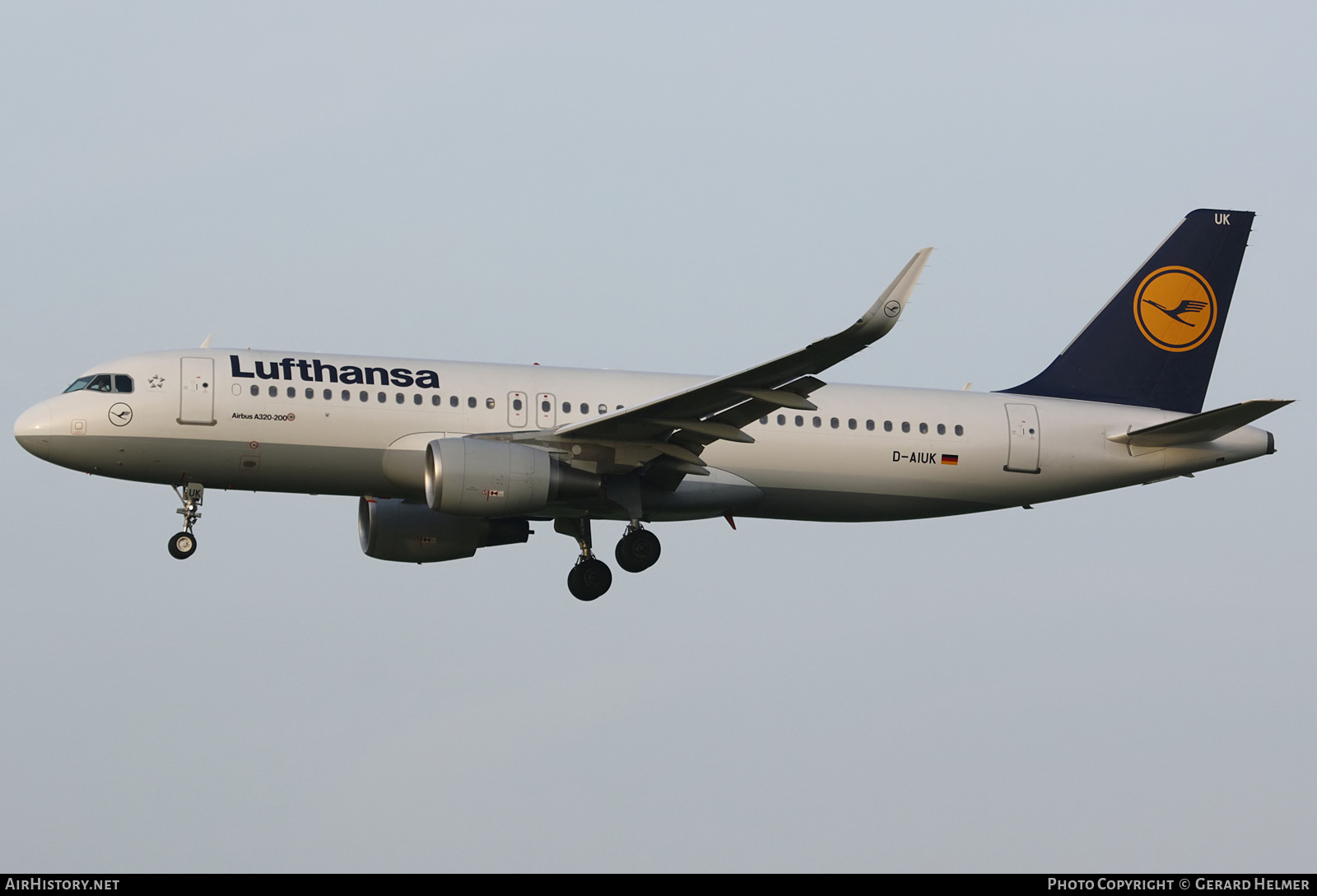 Aircraft Photo of D-AIUK | Airbus A320-214 | Lufthansa | AirHistory.net #201755