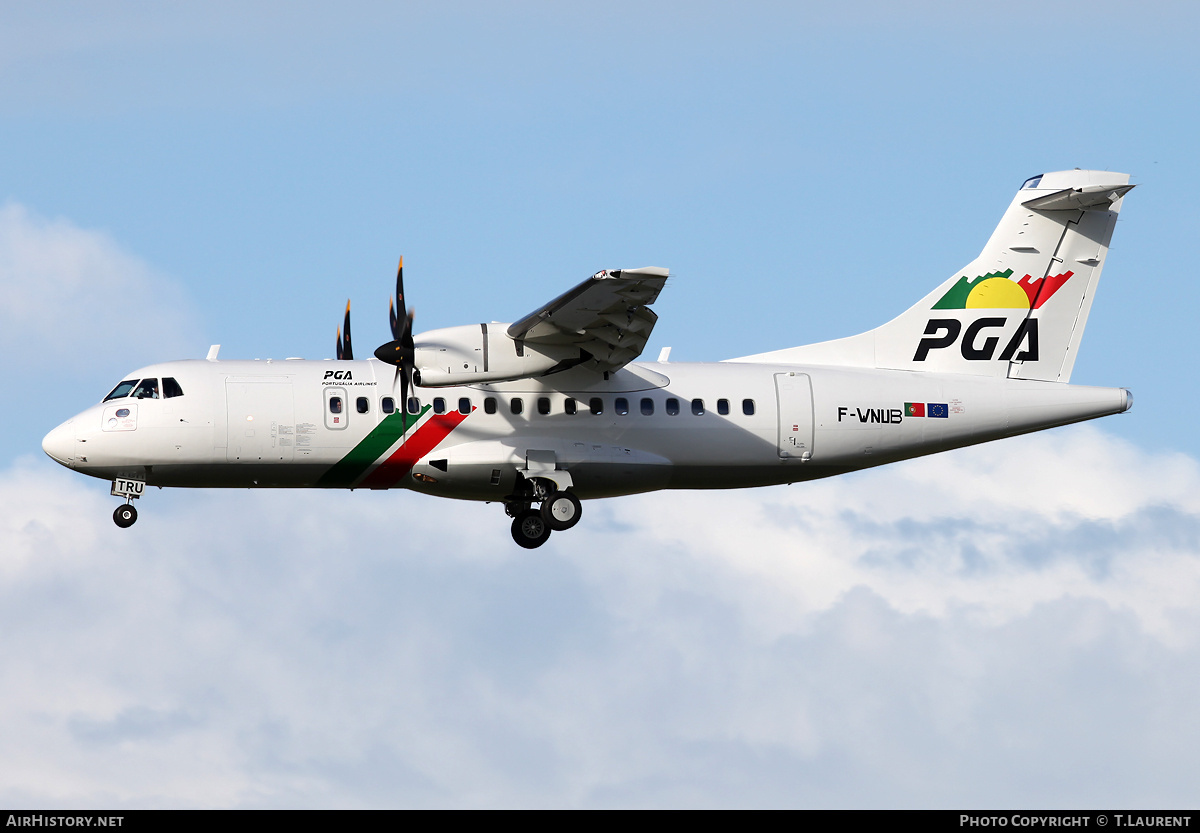 Aircraft Photo of F-WNUB | ATR ATR-42-600 | Portugália Airlines - PGA | AirHistory.net #201756