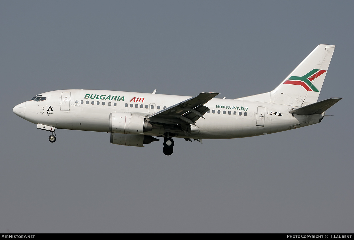 Aircraft Photo of LZ-BOQ | Boeing 737-522 | Bulgaria Air | AirHistory.net #201757