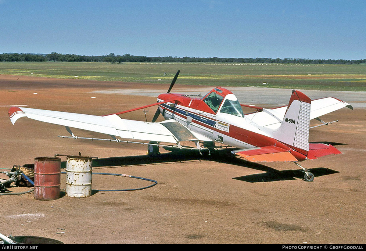 Aircraft Photo of VH-BOA | Cessna A188B AgTruck | Boccon Air | AirHistory.net #201771