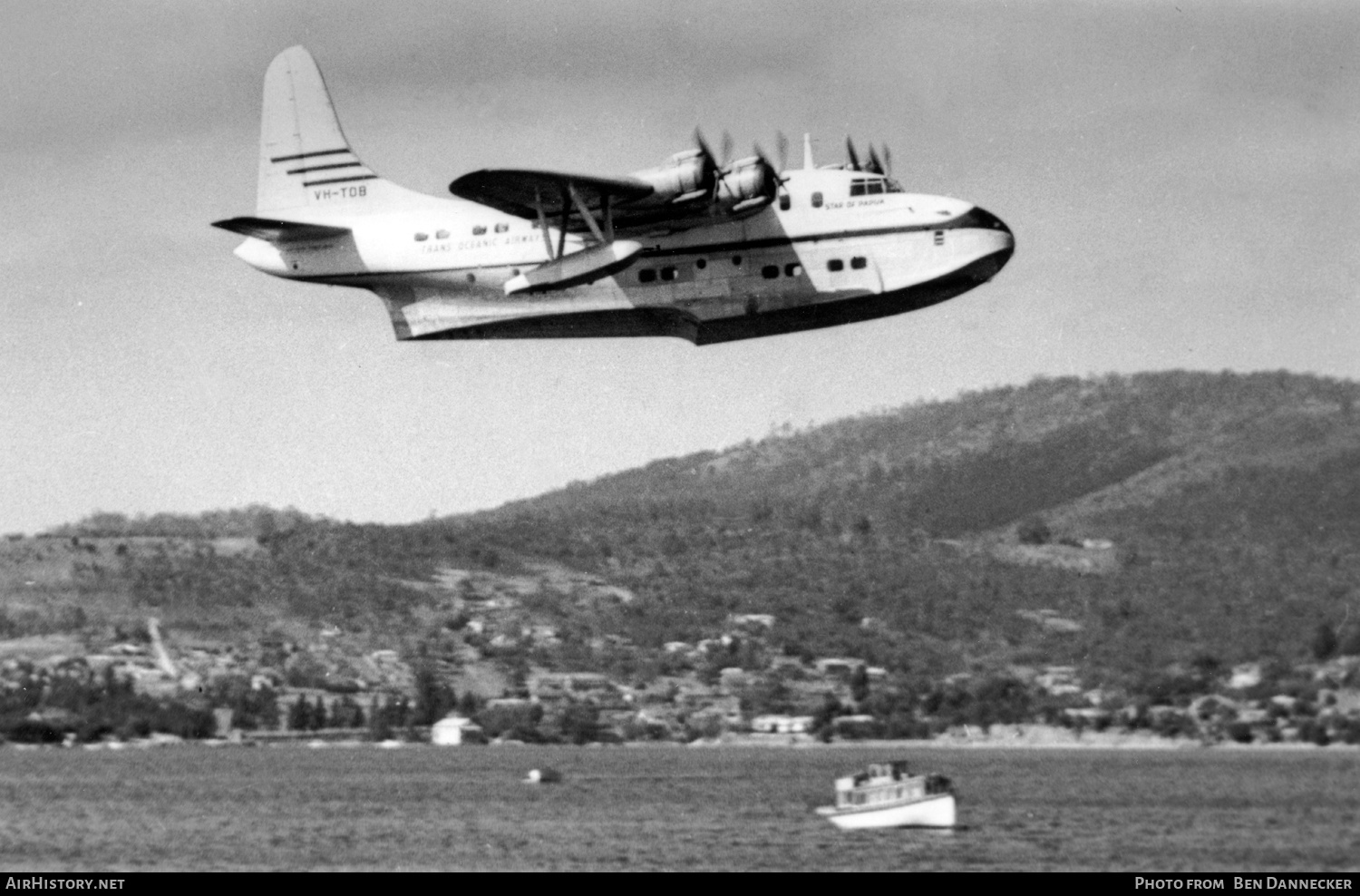 Aircraft Photo of VH-TOB | Short S-45 Solent 3 | Trans Oceanic Airways | AirHistory.net #201772