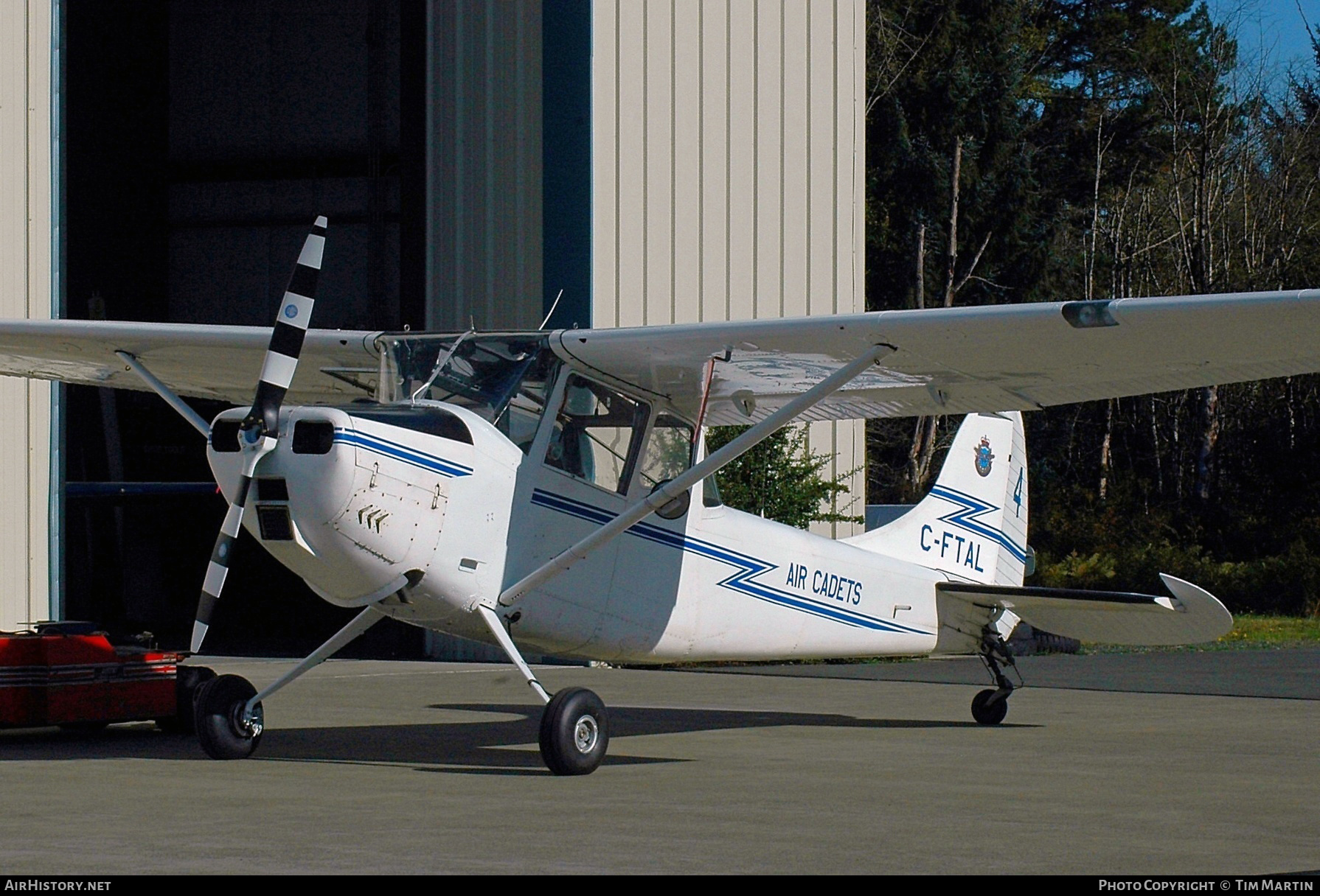 Aircraft Photo of C-FTAL | Cessna O-1E Bird Dog (305C/L-19E) | Royal Canadian Air Cadets | AirHistory.net #201798