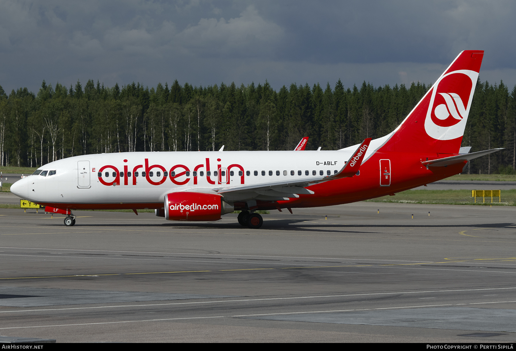 Aircraft Photo of D-ABLF | Boeing 737-76J | Air Berlin | AirHistory.net #201810