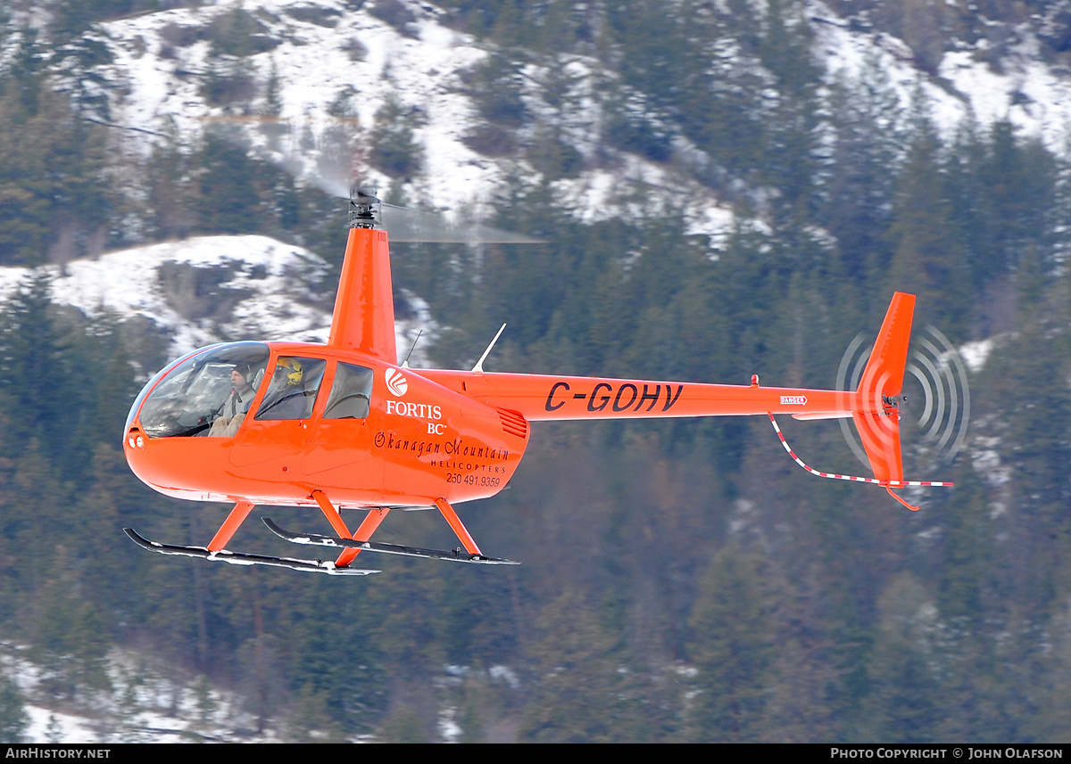 Aircraft Photo of C-GOHV | Robinson R-44 Raven II | Okanagan Mountain Helicopters | AirHistory.net #201813