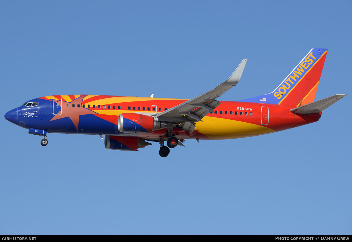 Aircraft Photo of N383SW | Boeing 737-3H4 | Southwest Airlines | AirHistory.net #201867