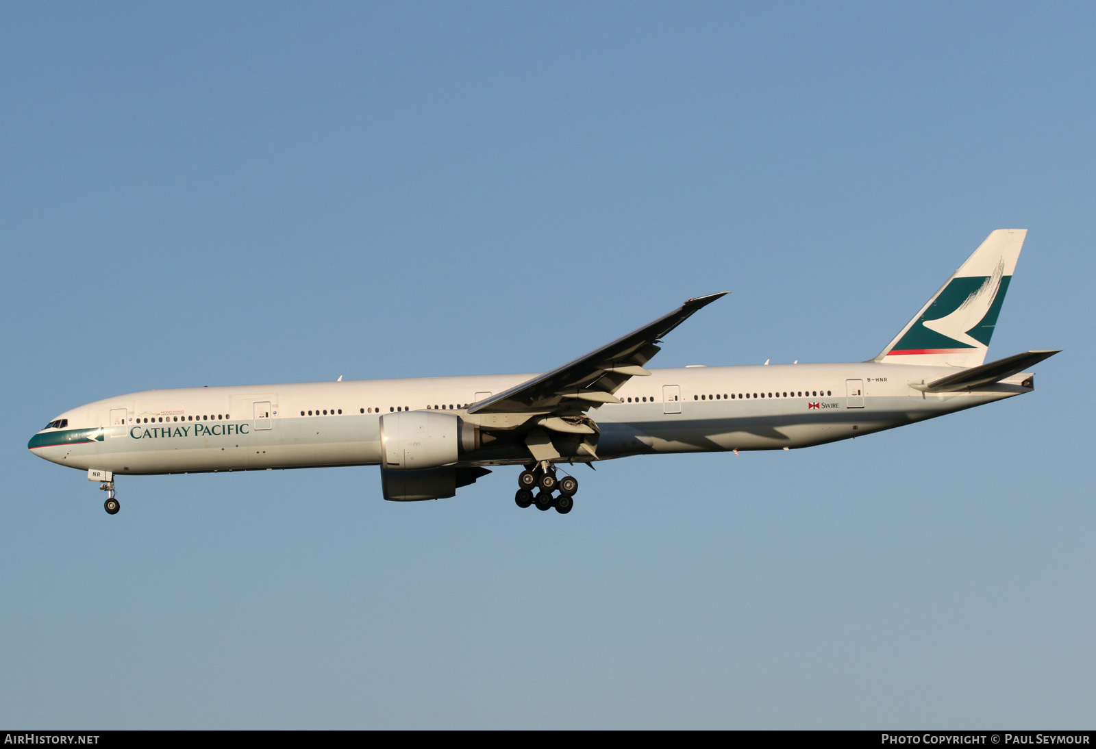 Aircraft Photo of B-HNR | Boeing 777-367/ER | Cathay Pacific Airways | AirHistory.net #201879