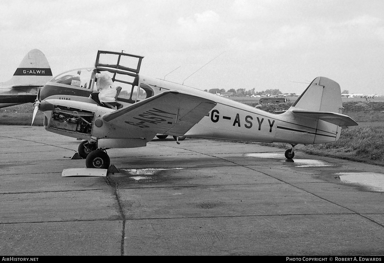 Aircraft Photo of G-ASYY | Super Aero 45 | AirHistory.net #201886