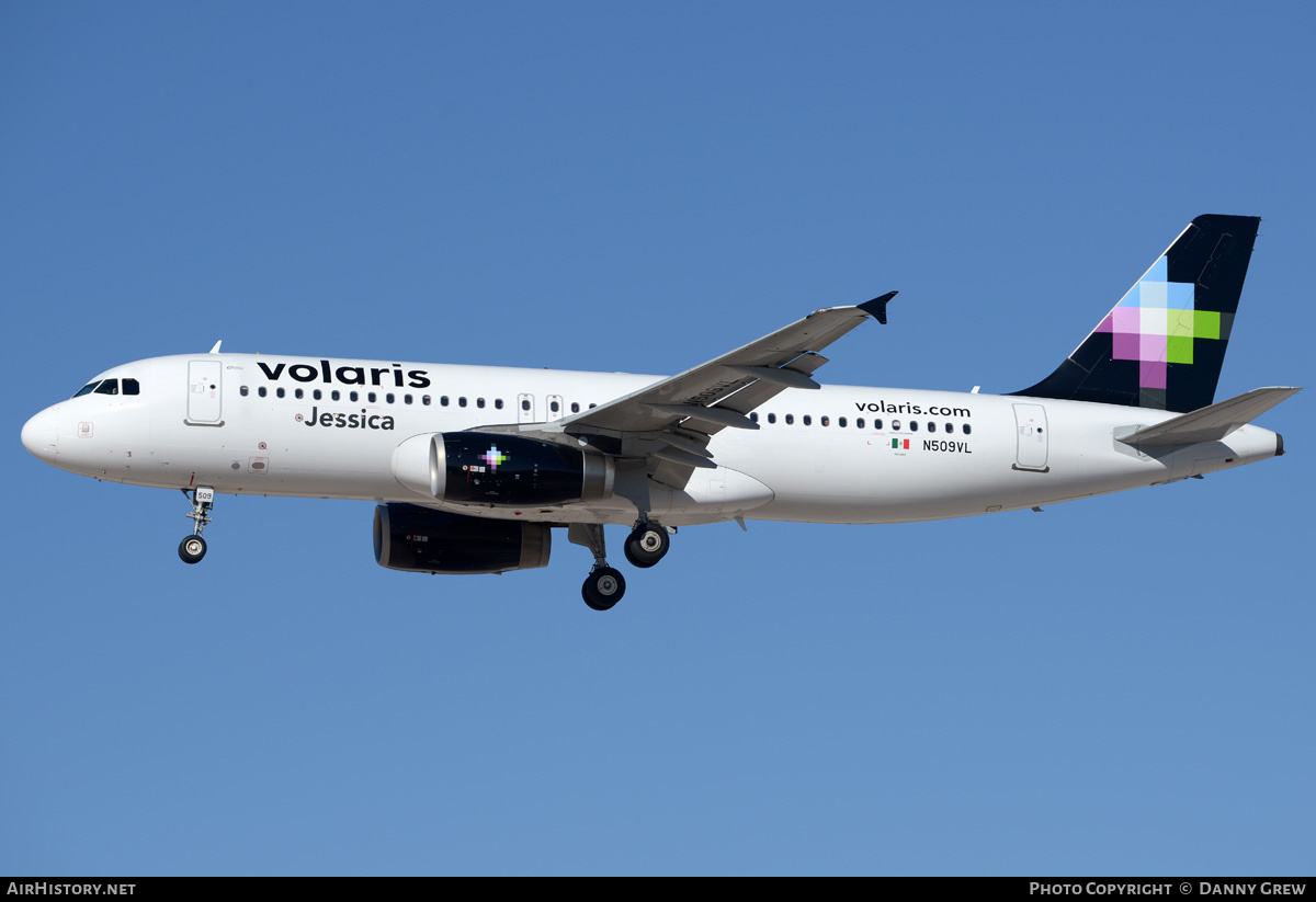Aircraft Photo of N509VL | Airbus A320-233 | Volaris | AirHistory.net #201888