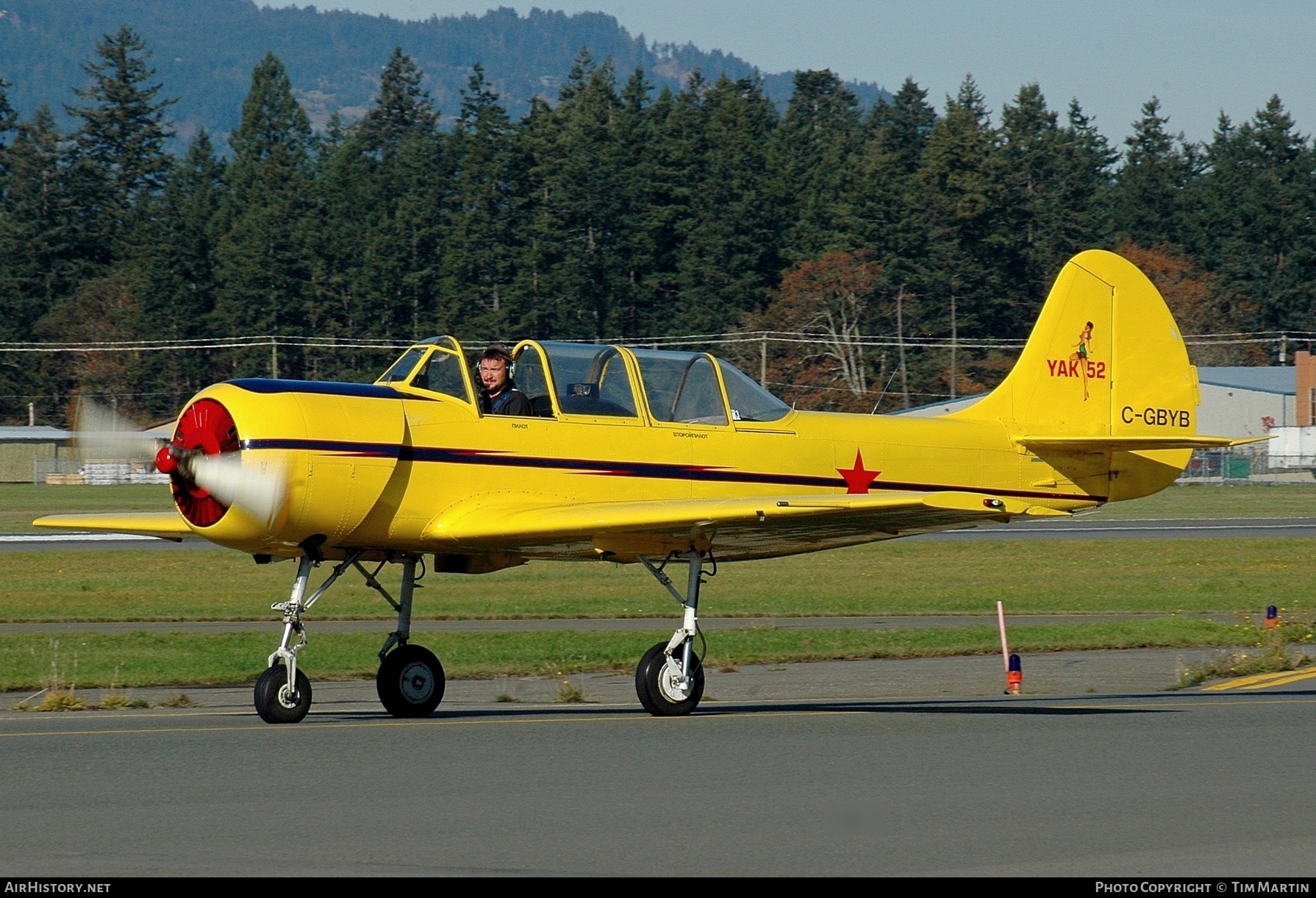 Aircraft Photo of C-GBYB | Yakovlev Yak-52 | AirHistory.net #201906