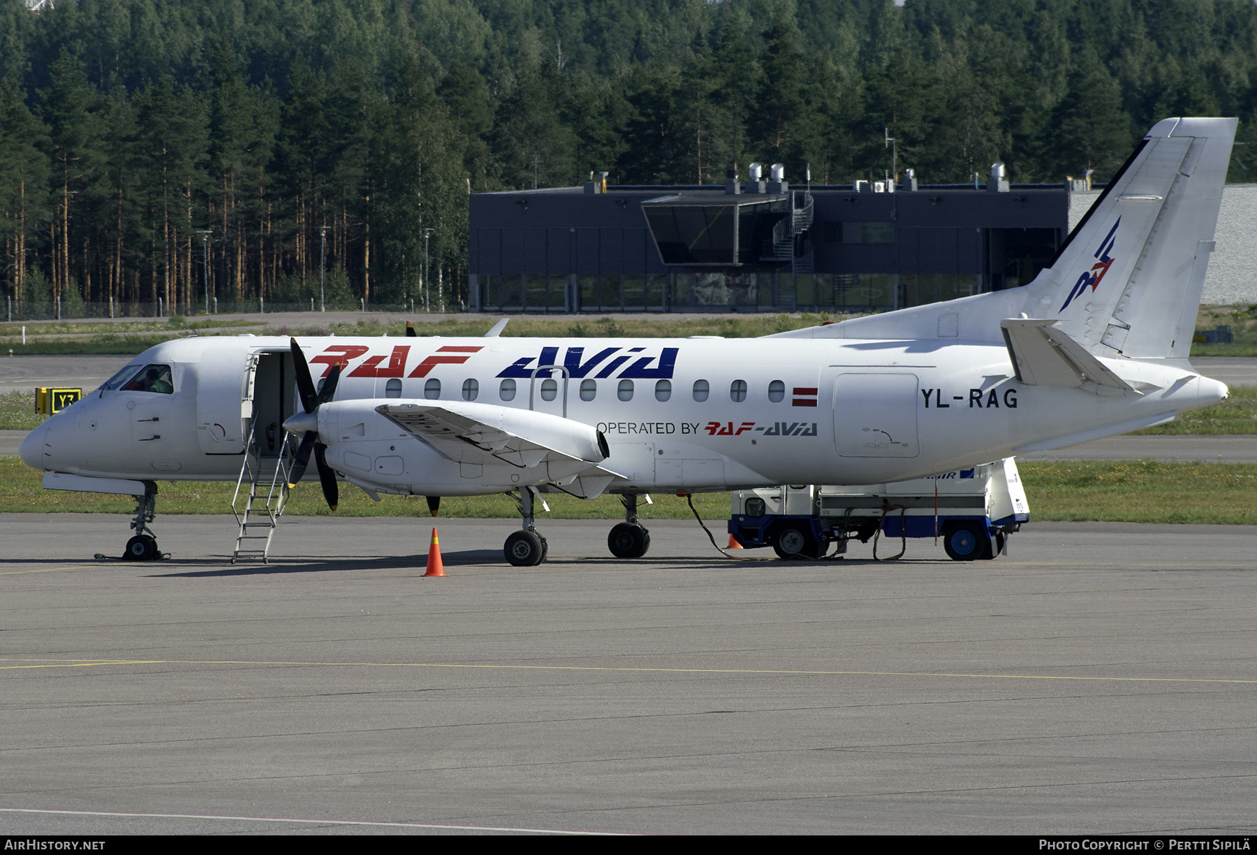 Aircraft Photo of YL-RAG | Saab-Fairchild SF-340A(F) | RAF-Avia Airlines | AirHistory.net #201914