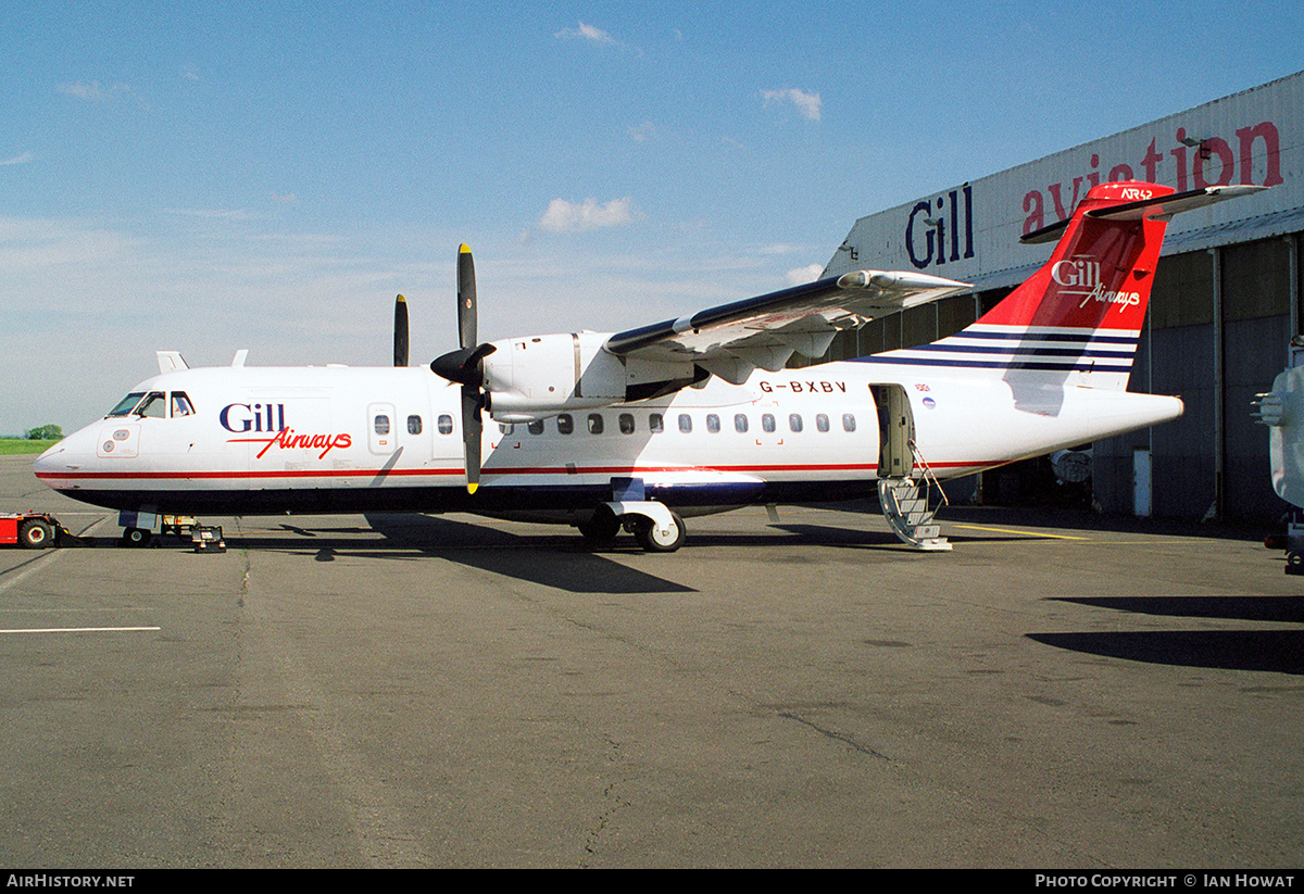 Aircraft Photo of G-BXBV | ATR ATR-42-300 | Gill Airways | AirHistory.net #201916