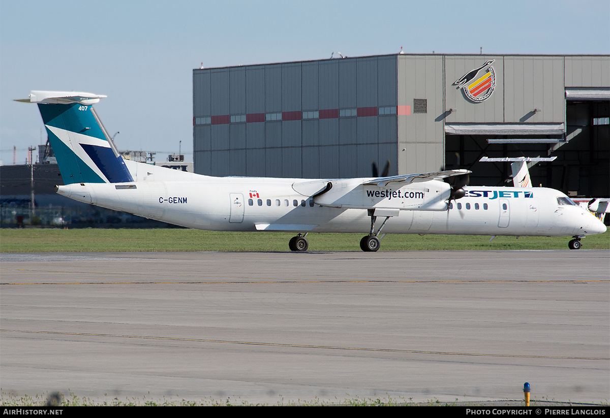 Aircraft Photo of C-GENM | Bombardier DHC-8-402 | WestJet | AirHistory.net #201917