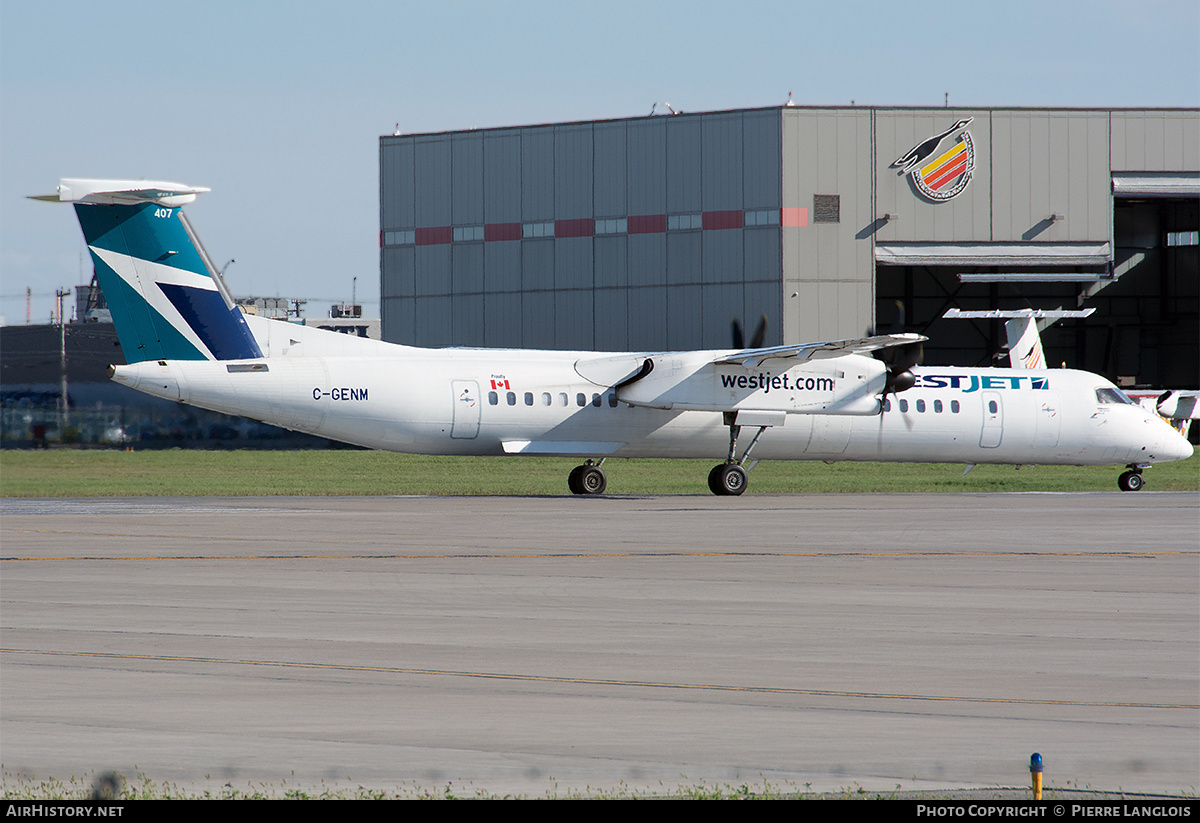 Aircraft Photo of C-GENM | Bombardier DHC-8-402 Dash 8 | WestJet | AirHistory.net #201917