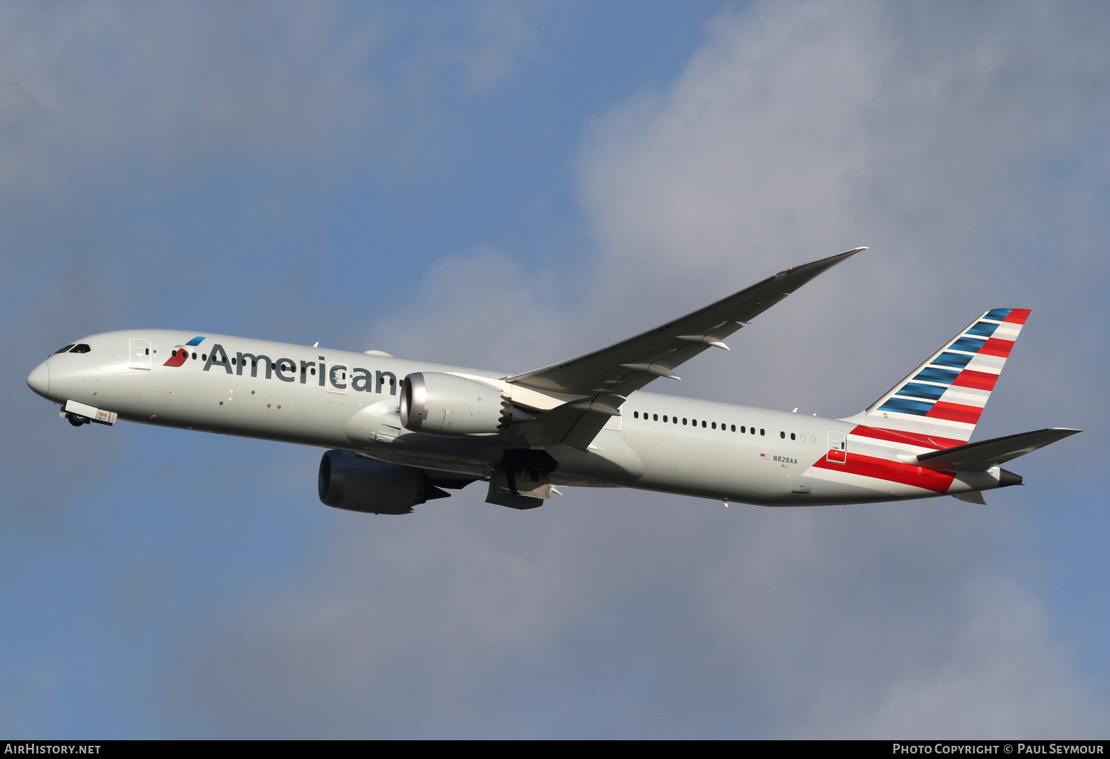 Aircraft Photo of N828AA | Boeing 787-9 Dreamliner | American Airlines | AirHistory.net #201927