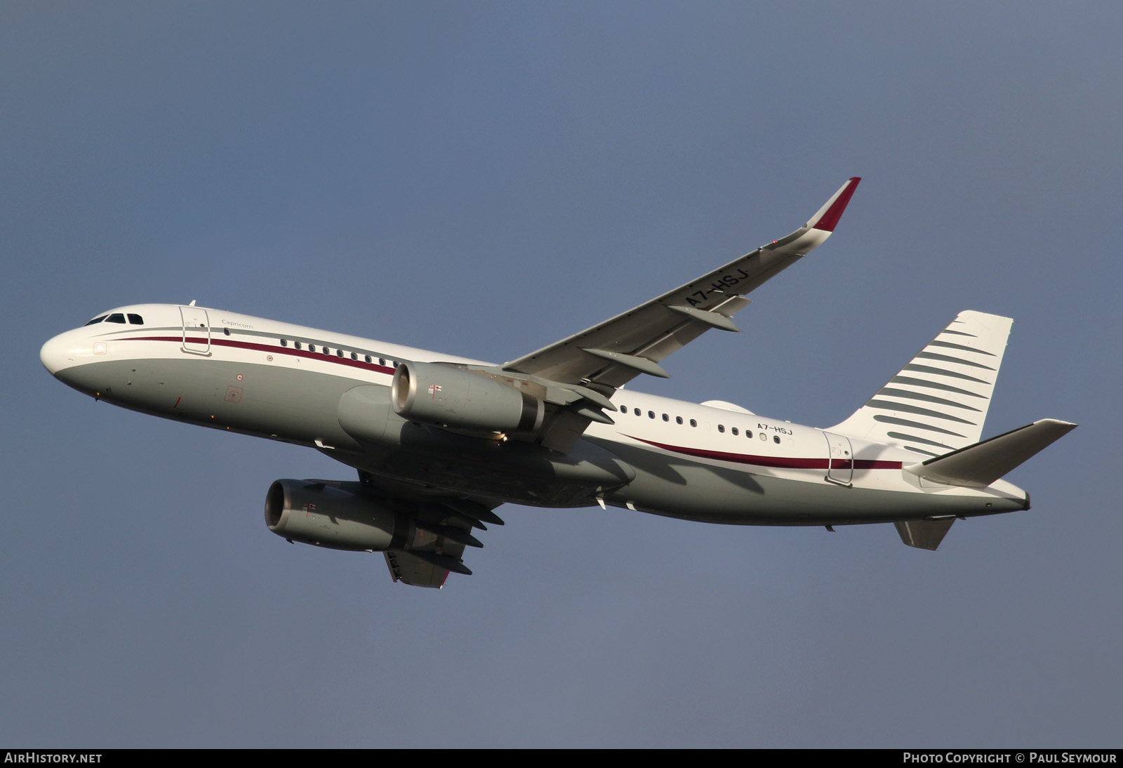 Aircraft Photo of A7-HSJ | Airbus ACJ320 (A320-232/CJ) | AirHistory.net #201932