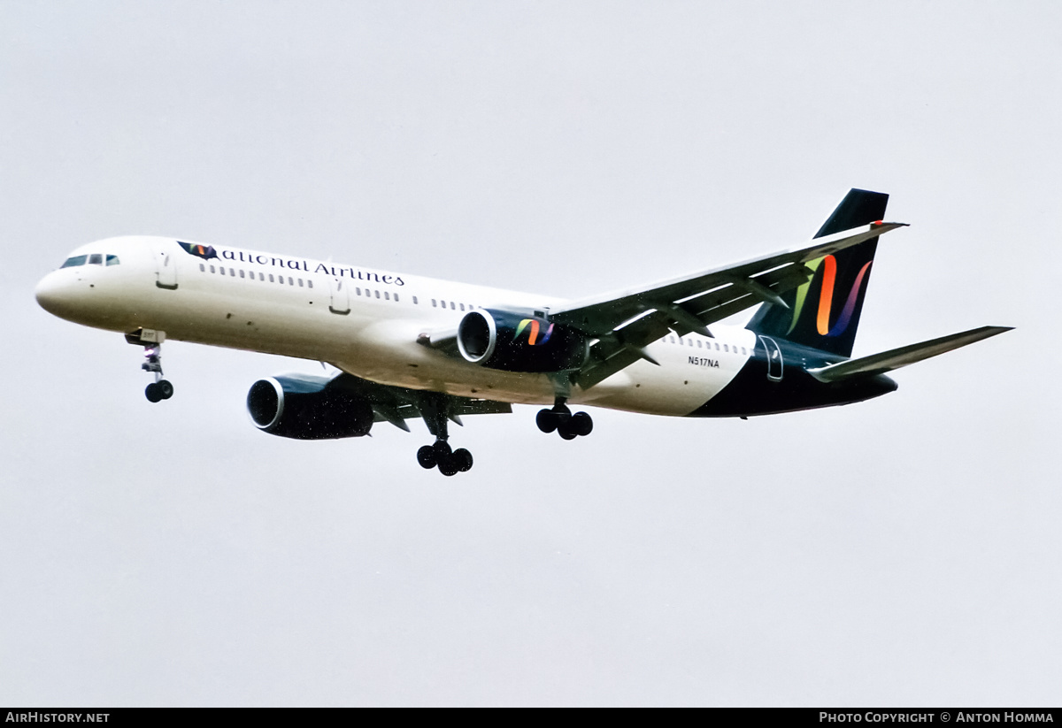 Aircraft Photo of N517NA | Boeing 757-28A | National Airlines | AirHistory.net #201934