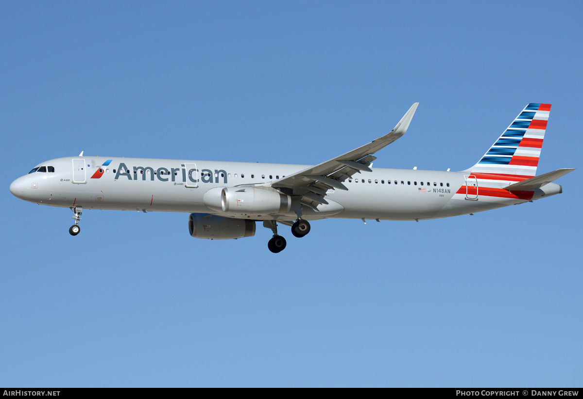 Aircraft Photo of N148AN | Airbus A321-231 | American Airlines | AirHistory.net #201937