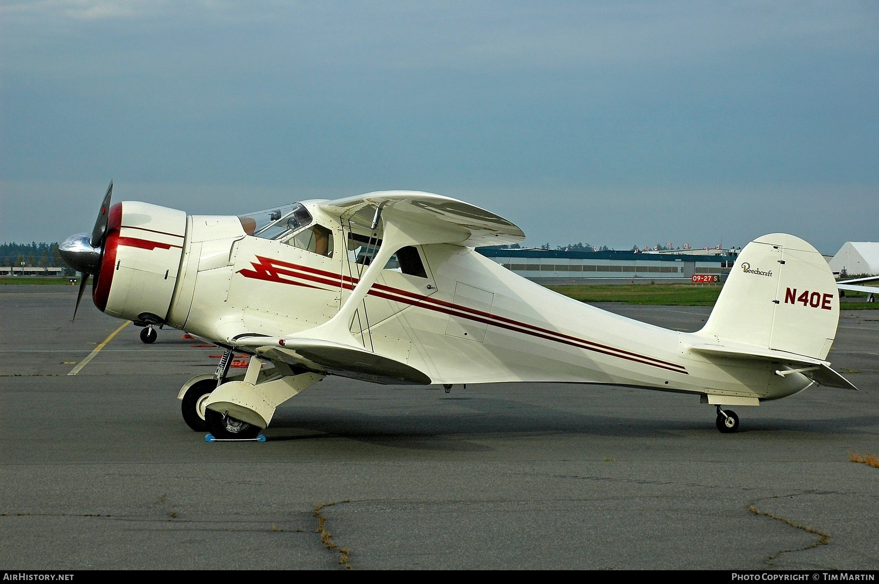Aircraft Photo of N40E | Beech D17S | AirHistory.net #201949