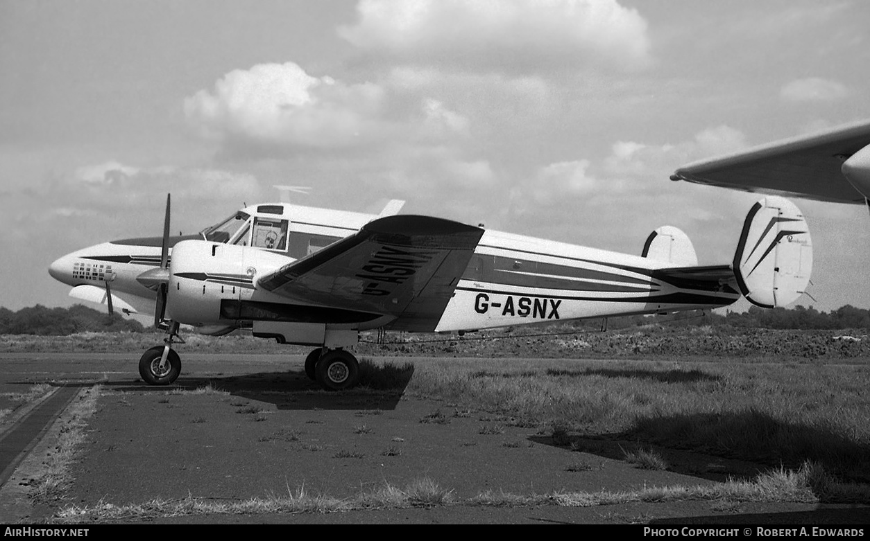 Aircraft Photo of G-ASNX | Beech H18 Tri-Gear | AirHistory.net #201958
