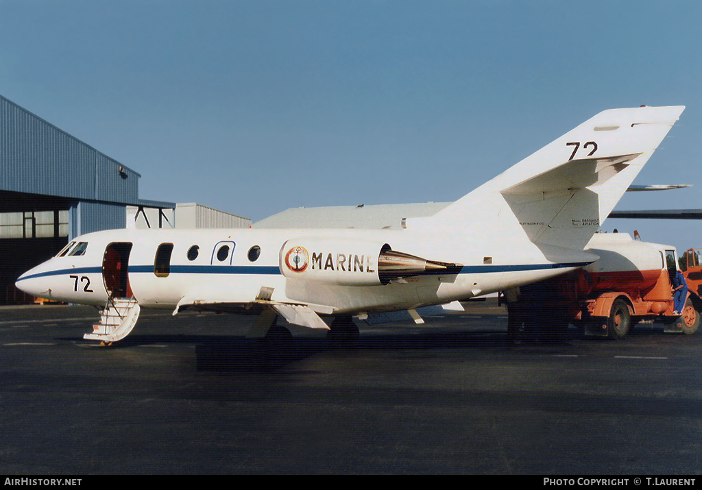 Aircraft Photo of 72 | Dassault Falcon 20G Gardian | France - Navy | AirHistory.net #201976