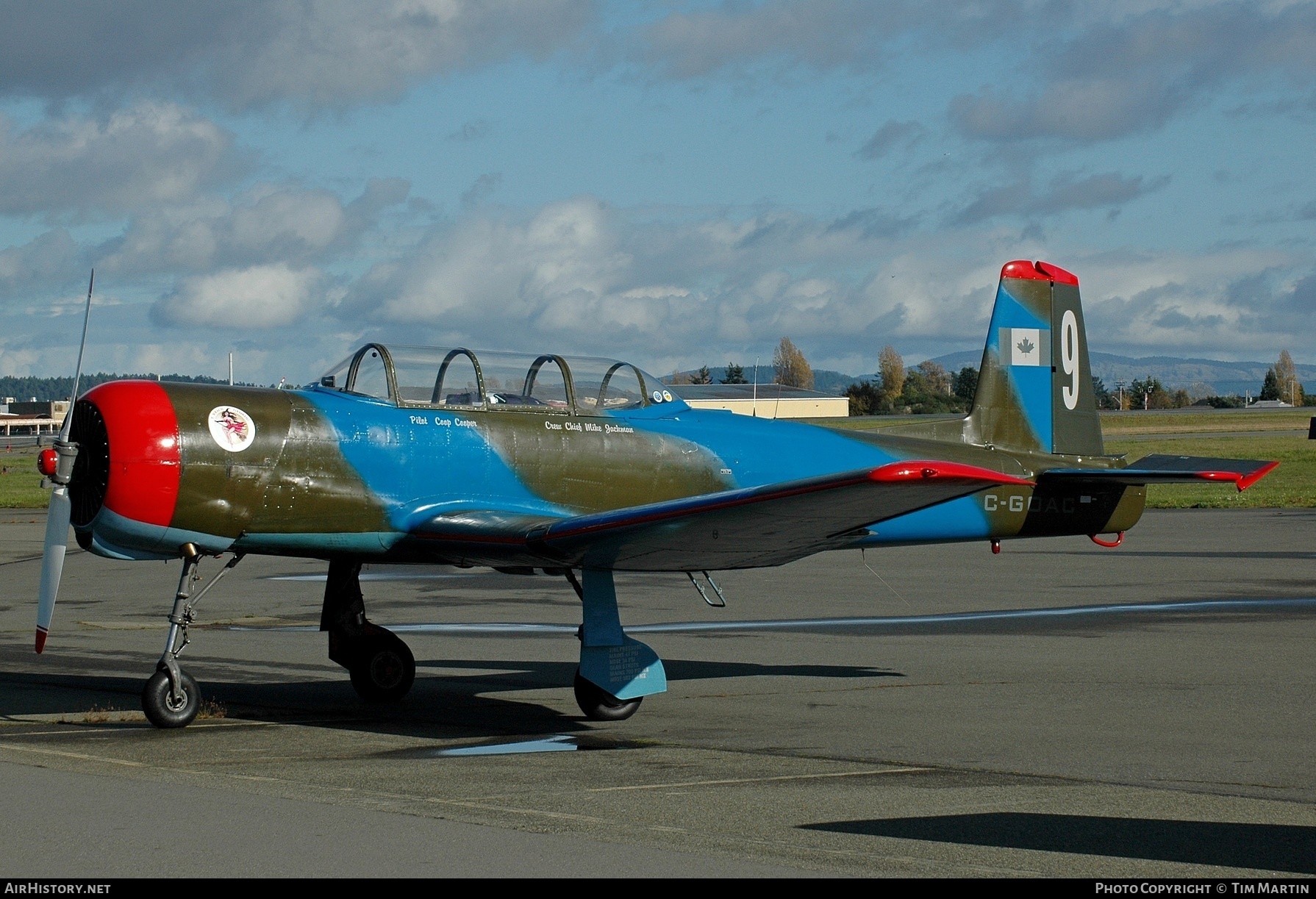 Aircraft Photo of C-GOAC | Nanchang CJ-6A | AirHistory.net #201979