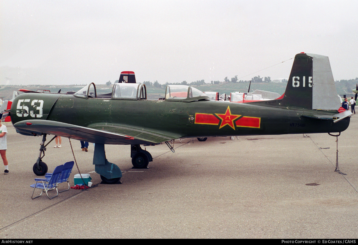 Aircraft Photo of N75481 / 6153 | Nanchang CJ-6A | China - Air Force | AirHistory.net #201987