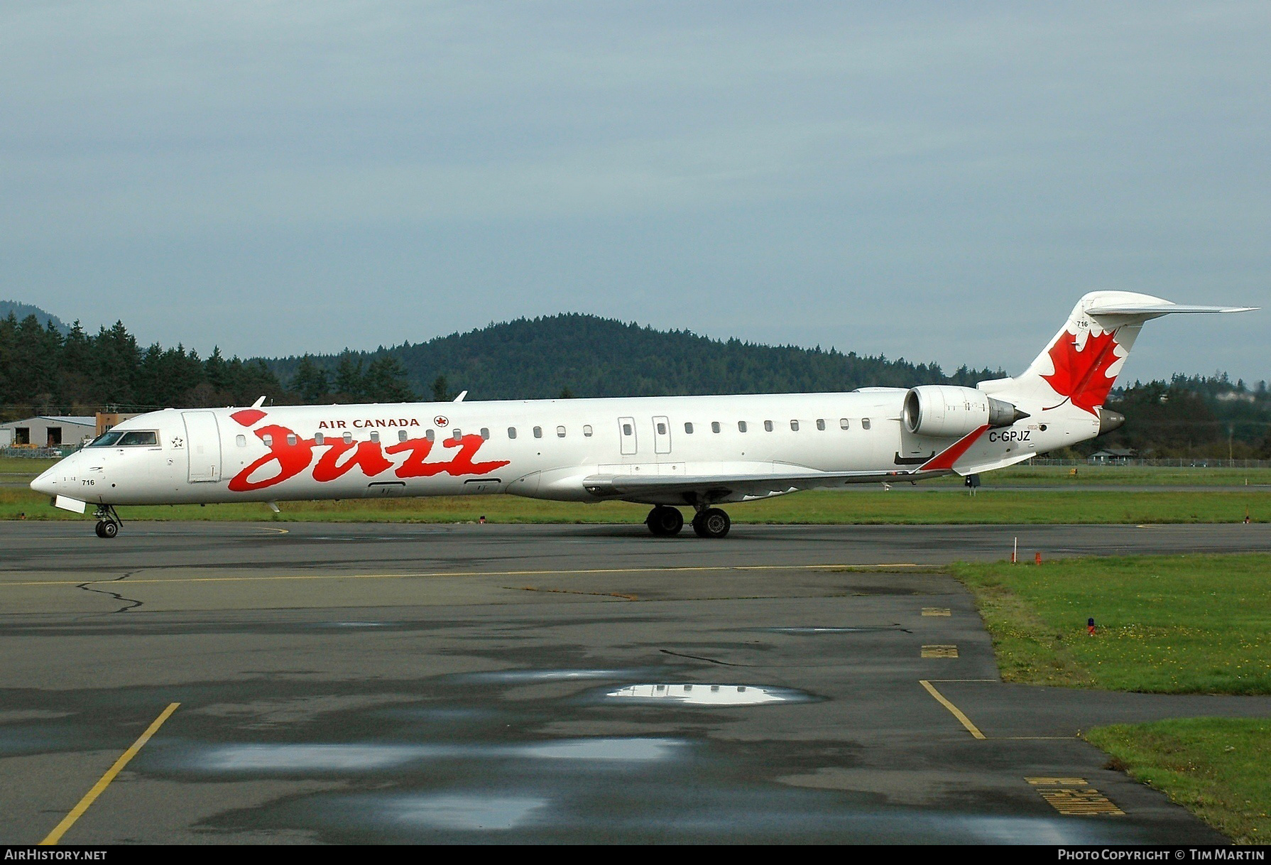 Aircraft Photo of C-GPJZ | Bombardier CRJ-705 (CL-600-2D15) | Air Canada Jazz | AirHistory.net #201988