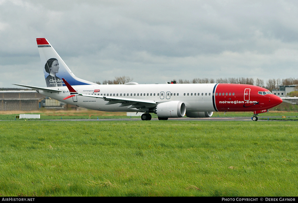 Aircraft Photo of EI-FYF | Boeing 737-8 Max 8 | Norwegian | AirHistory.net #201991