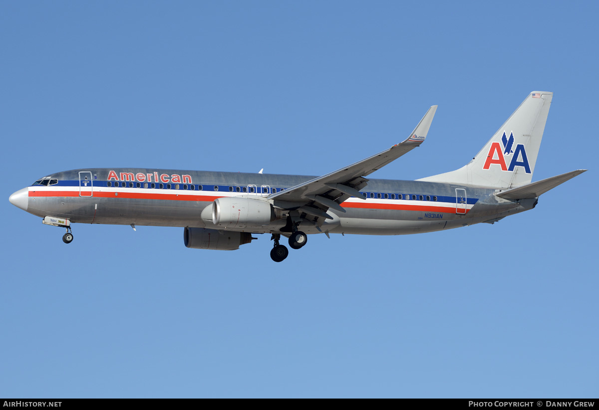 Aircraft Photo of N931AN | Boeing 737-823 | American Airlines | AirHistory.net #202017