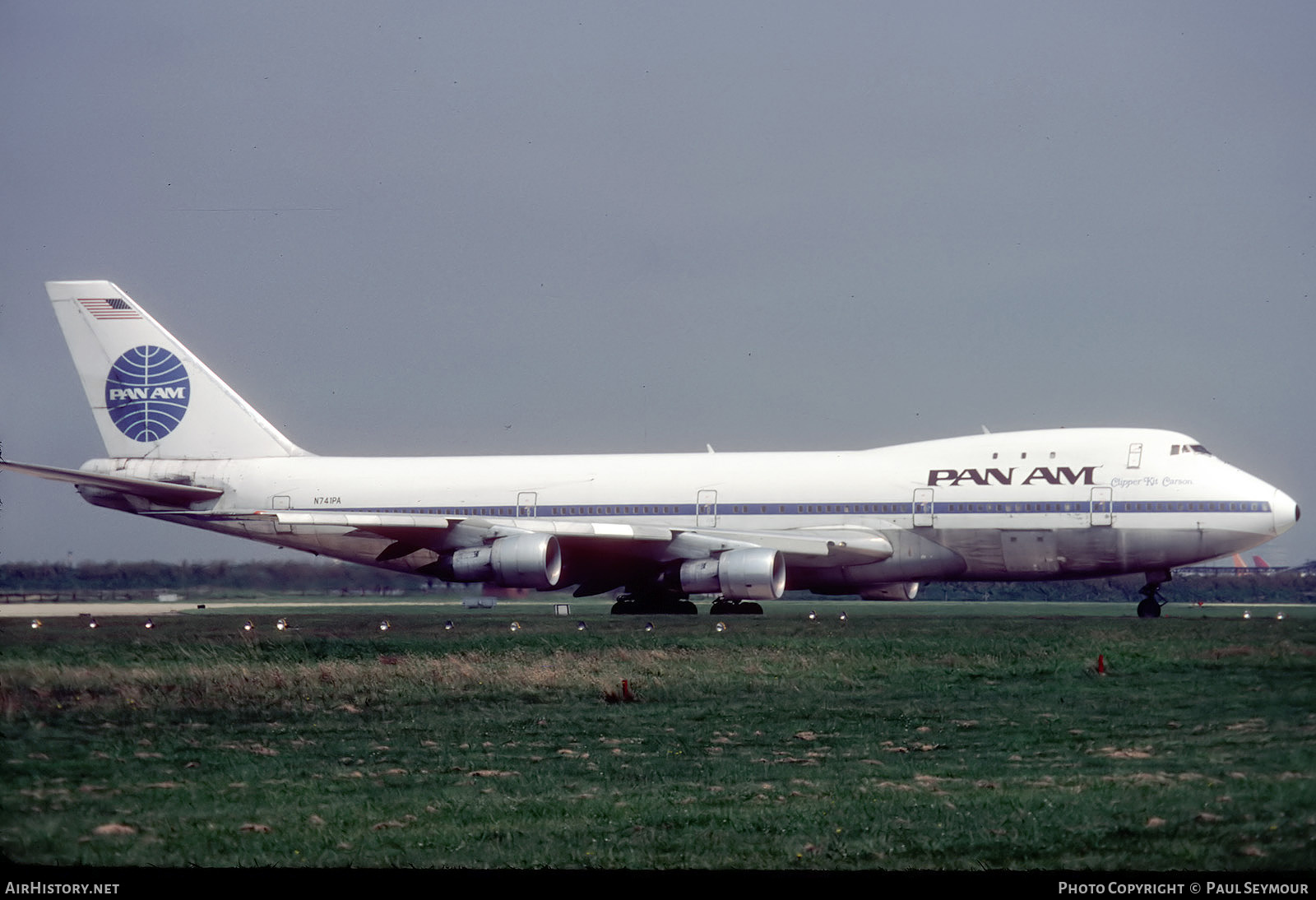 Aircraft Photo of N741PA | Boeing 747-121 | Pan American World Airways - Pan Am | AirHistory.net #202018