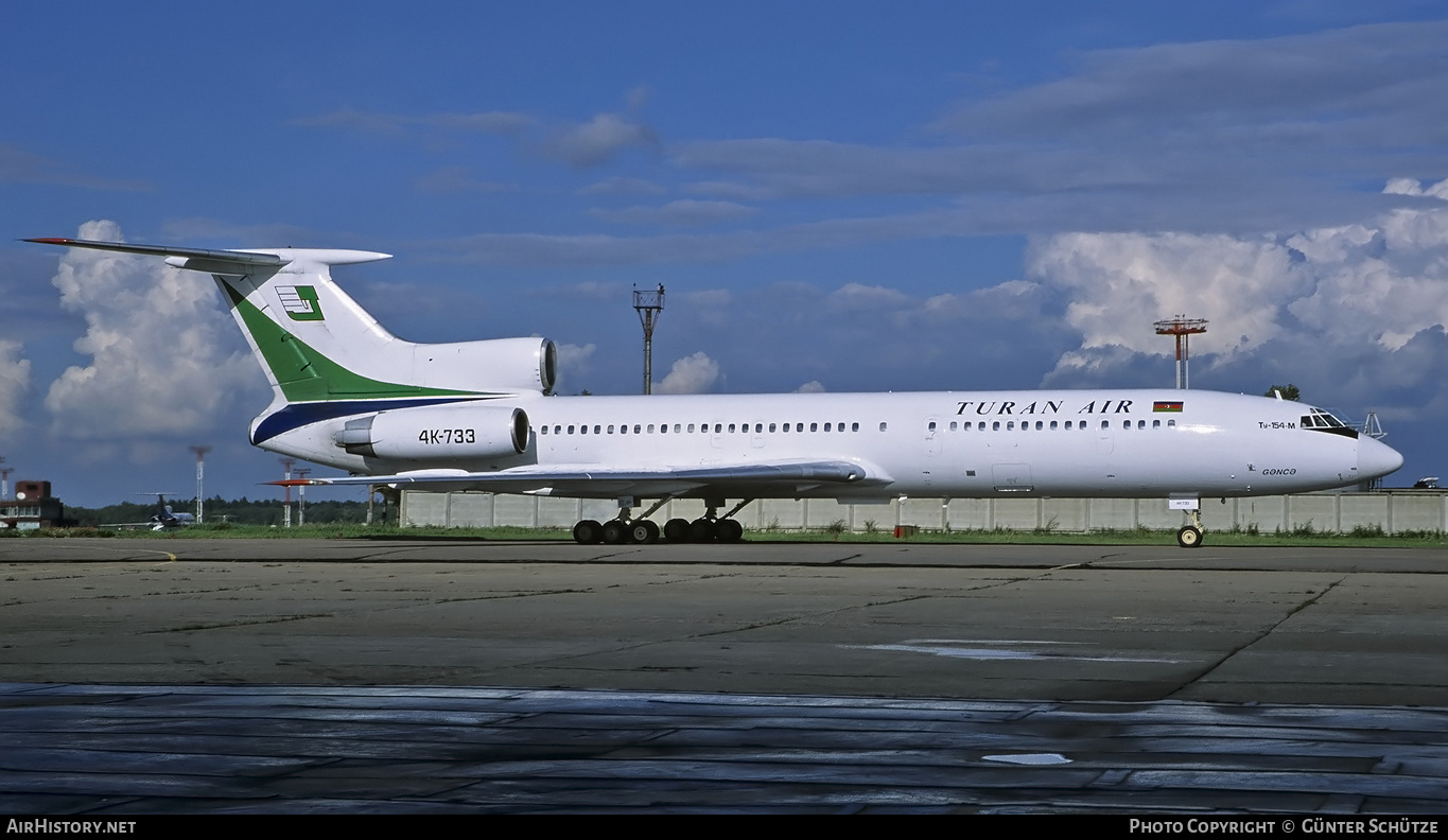 Aircraft Photo of 4K-733 | Tupolev Tu-154M | Turan Air | AirHistory.net #202019