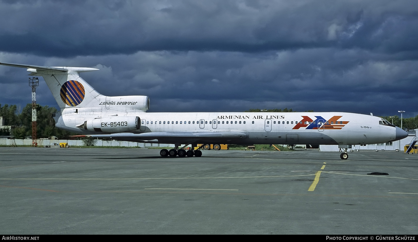 Aircraft Photo of EK-85403 | Tupolev Tu-154B-2 | Armenian Airlines | AirHistory.net #202022