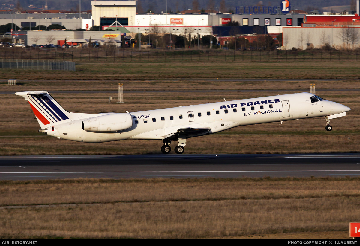 Aircraft Photo of F-GRGE | Embraer ERJ-145EU (EMB-145EU) | Air France | AirHistory.net #202047