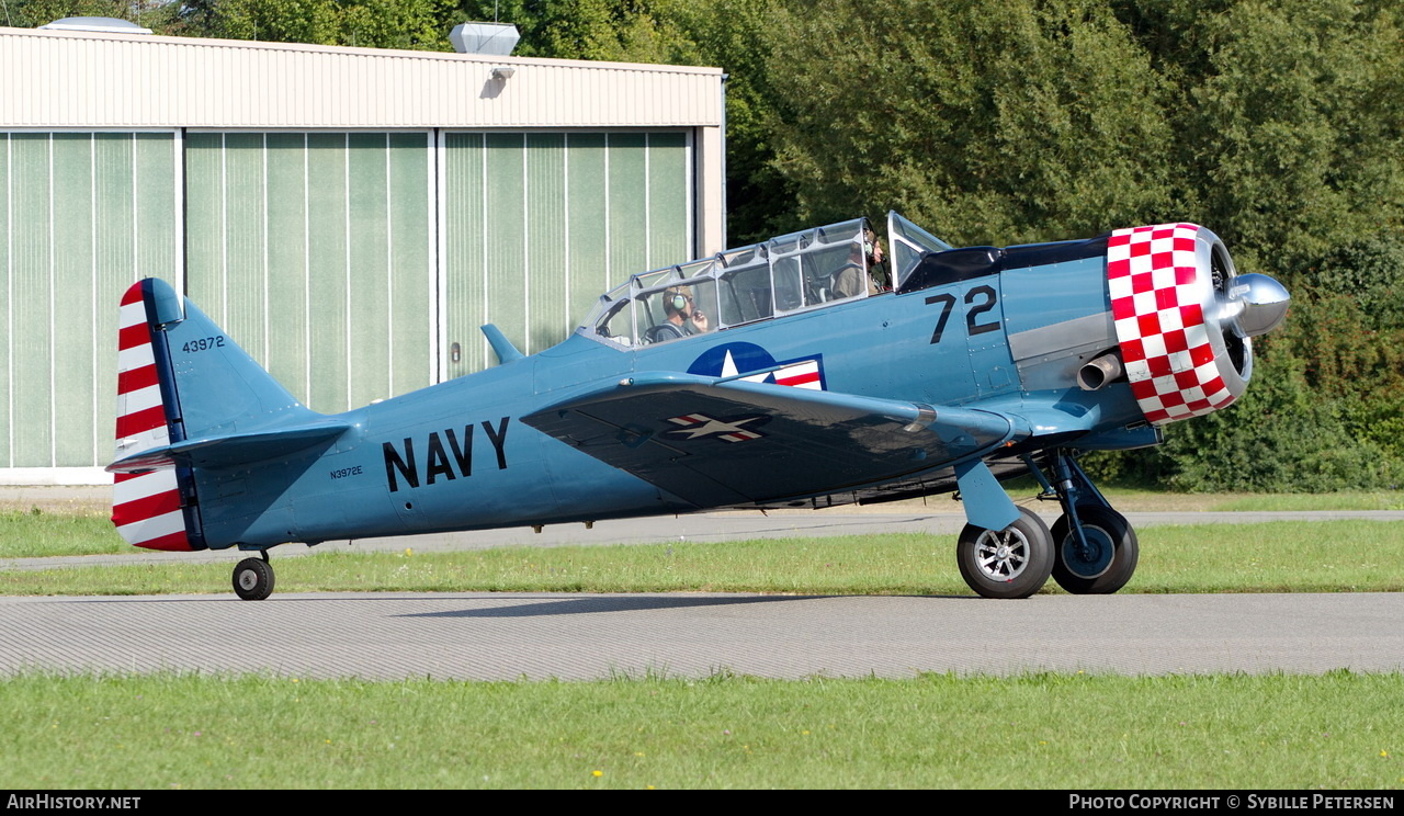 Aircraft Photo of N3972E / 43972 | North American SNJ-5 Texan | USA - Navy | AirHistory.net #202057