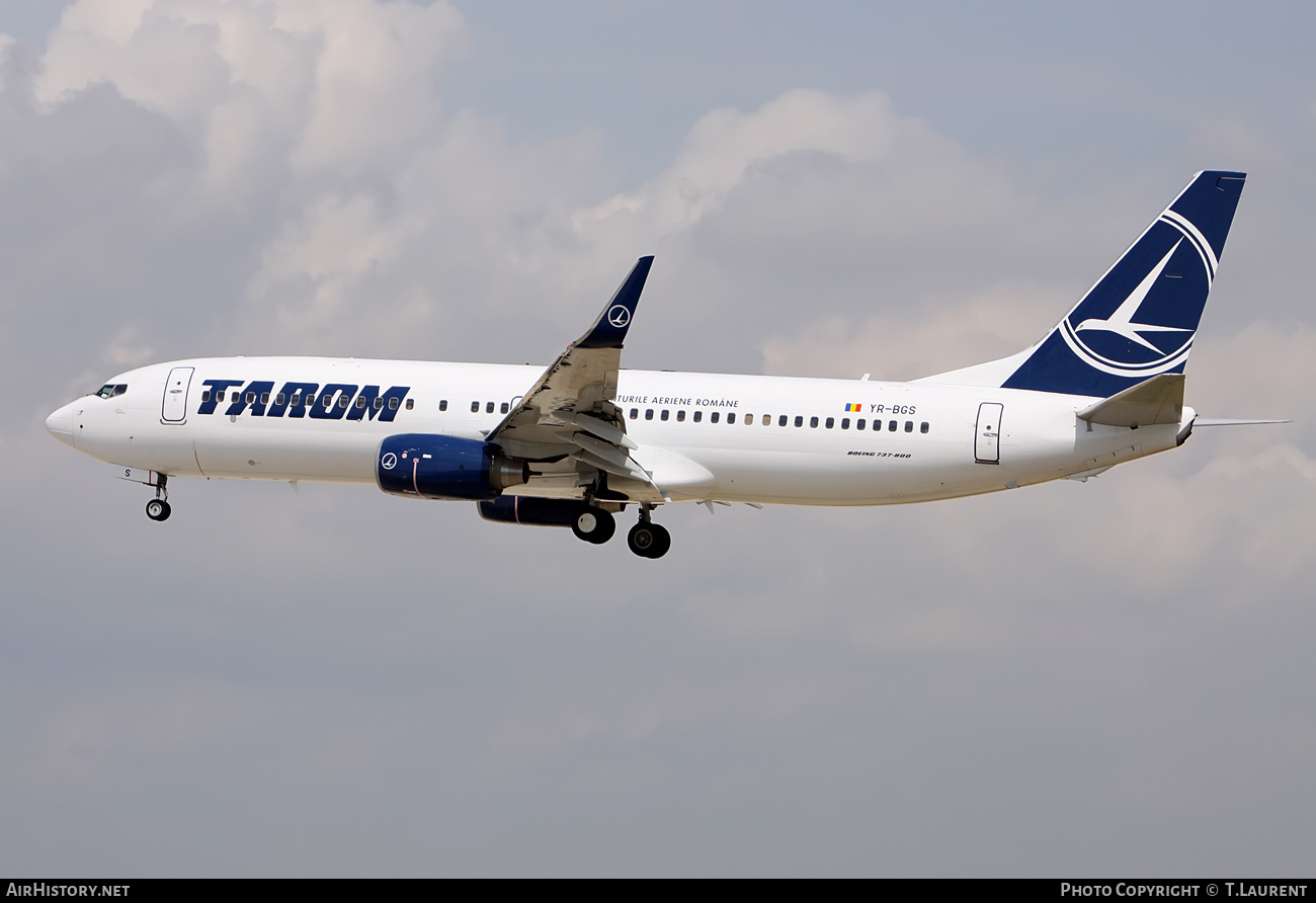 Aircraft Photo of YR-BGS | Boeing 737-8GJ | TAROM - Transporturile Aeriene Române | AirHistory.net #202079